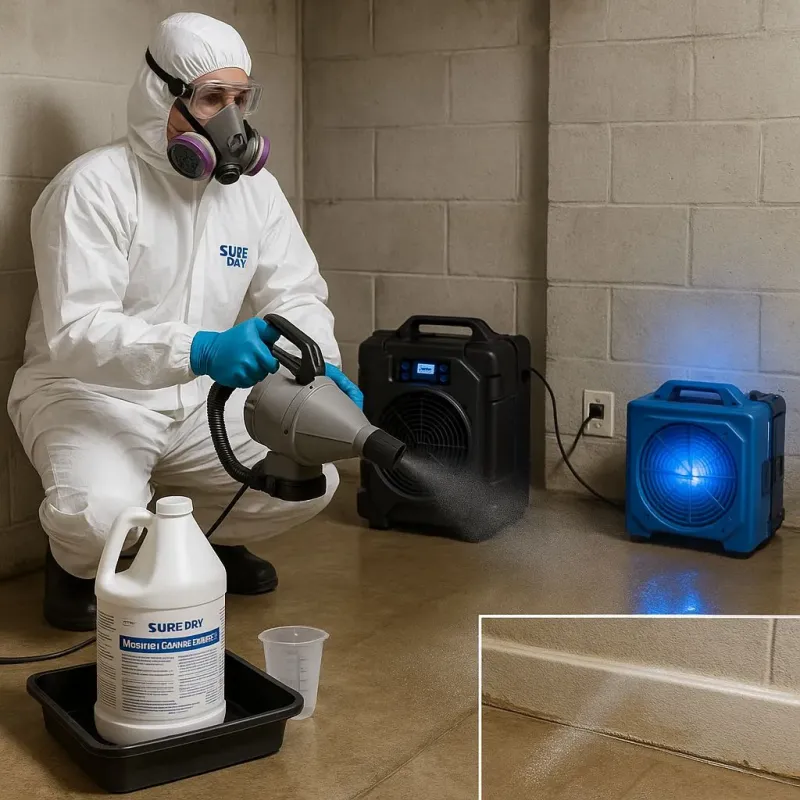 Sanitization and Odor Removal process in East Haddam, CT