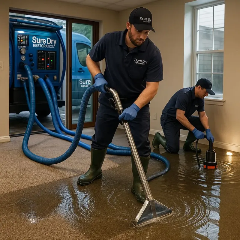 Water Extraction and Removal process in East Haddam, CT